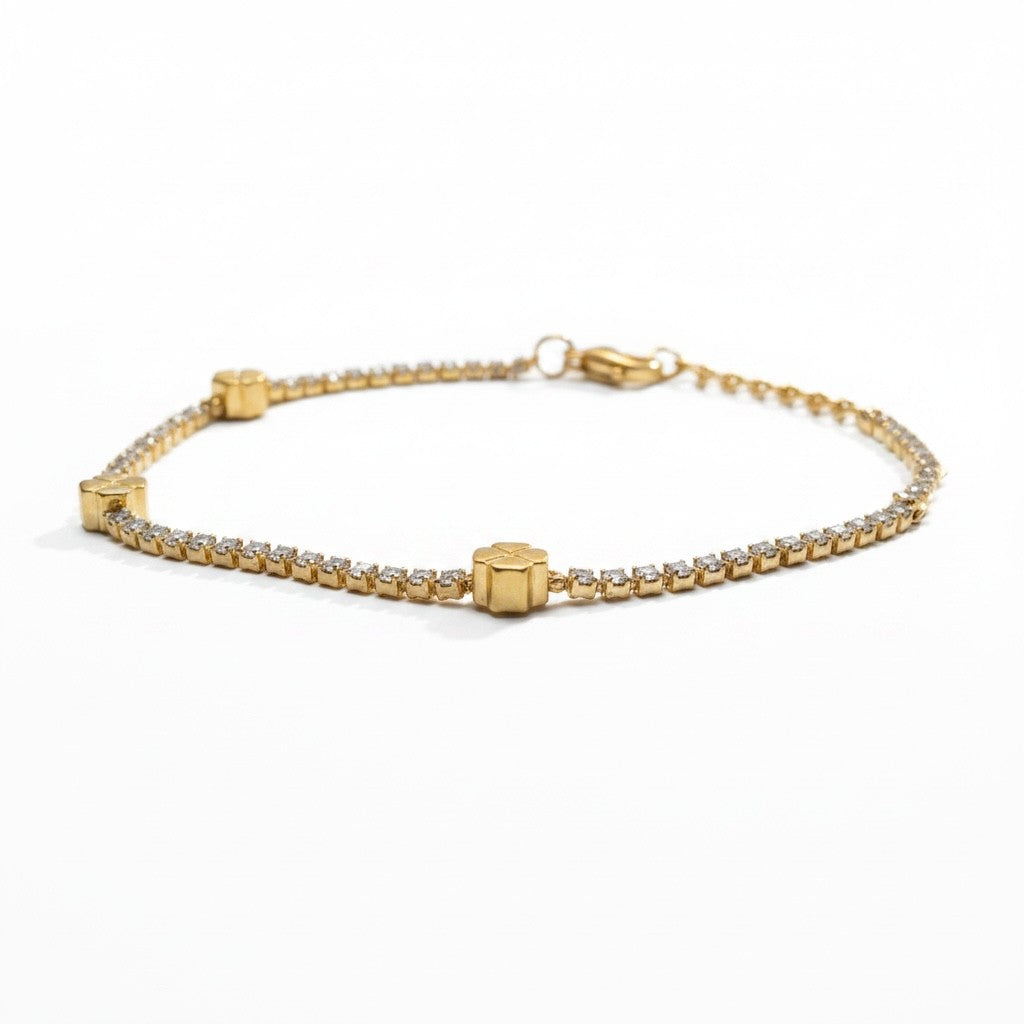 Clover Charm Bracelet