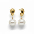 Pearl Drop Earring (Gold)
