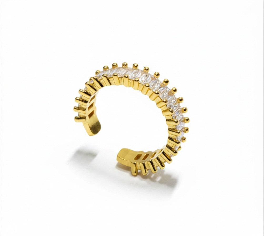 Rosa Vintage Ring - Brass (Gold Plated)