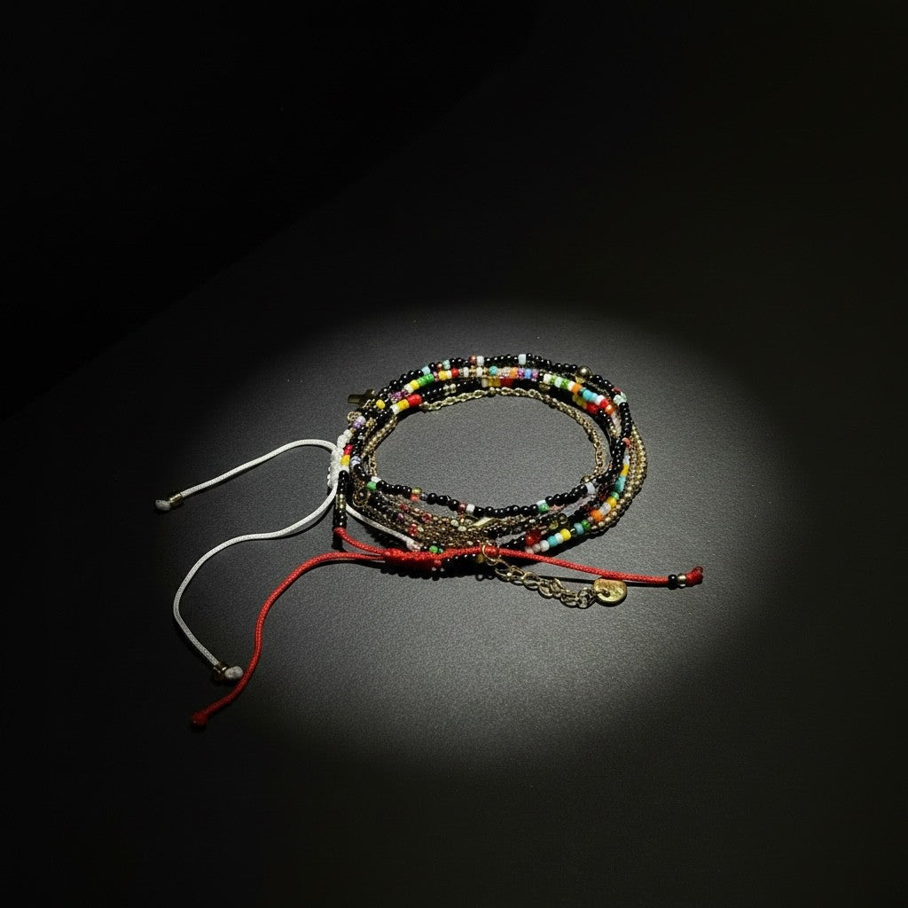 Solace Weave Bracelet - Brass (Gold Plated)