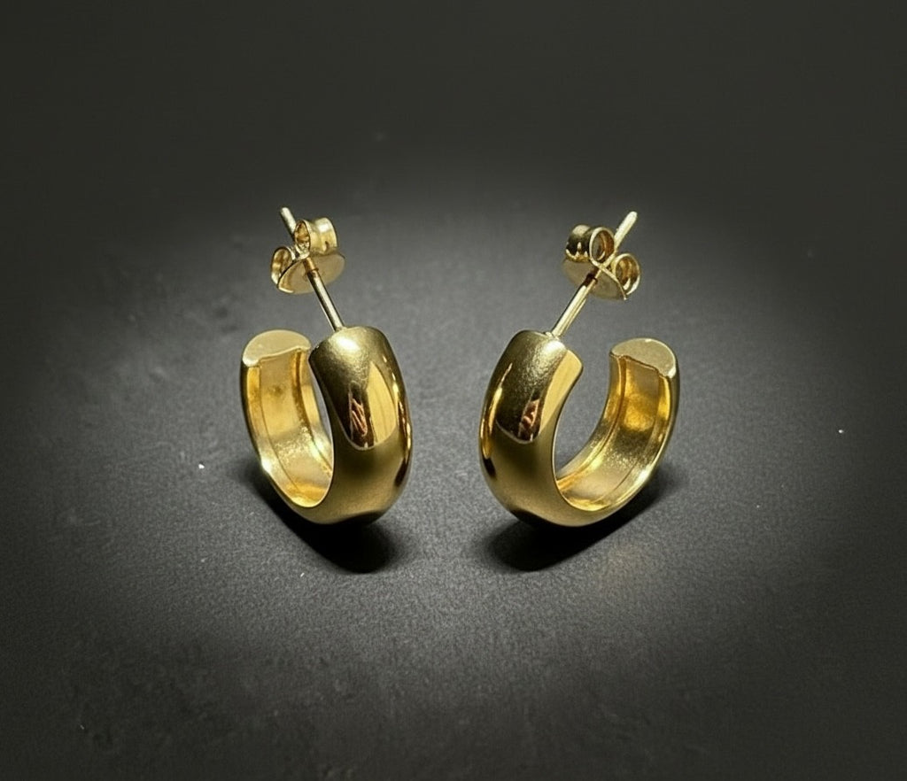 Remi Hoop Earring (Polished)