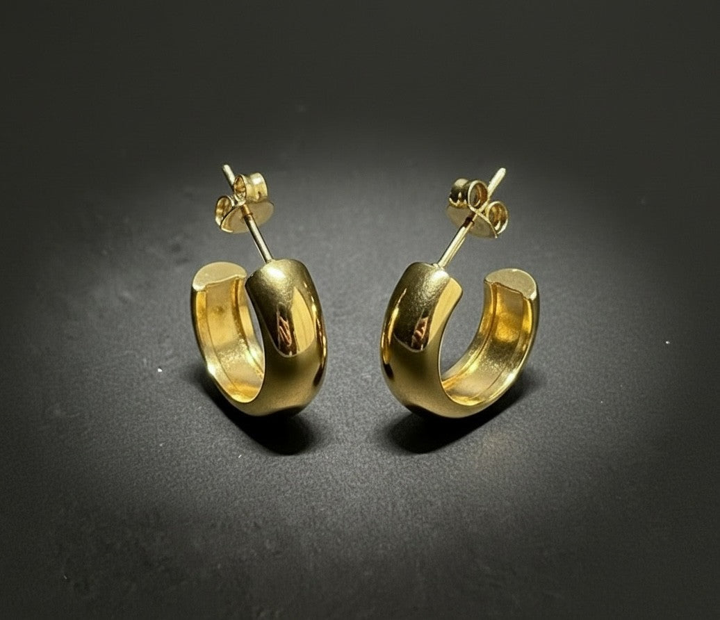 Remi Hoop Earring (Polished)