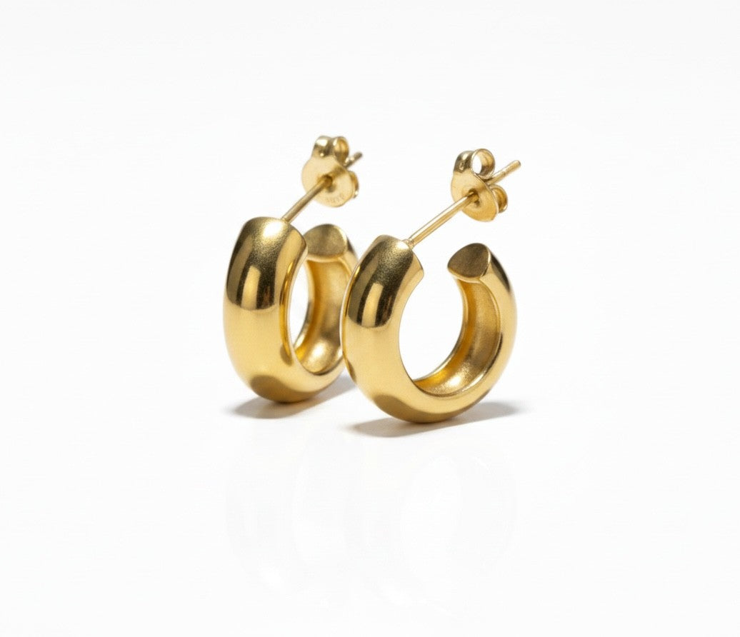 Remi Hoop Earring (Polished)
