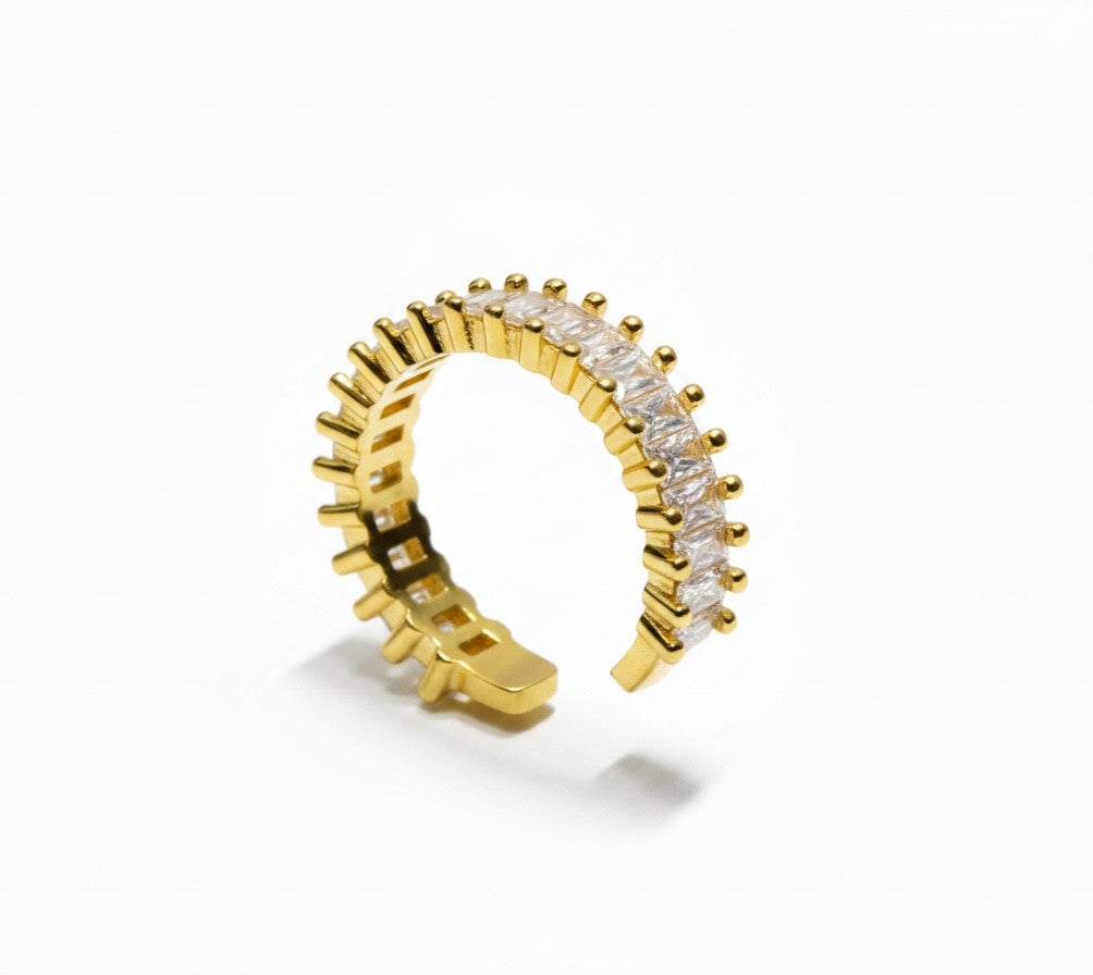 Rosa Vintage Ring - Brass (Gold Plated)