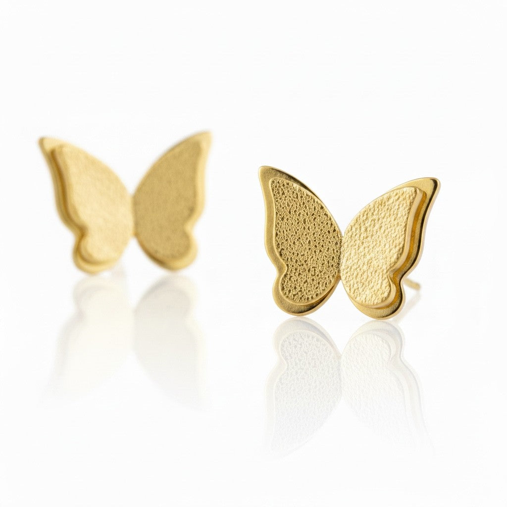 Sienna Butterfly Stud