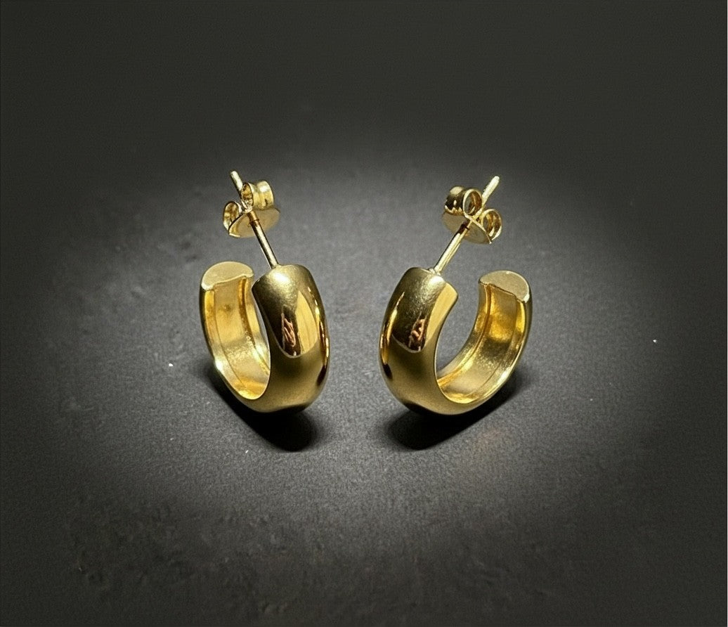 Remi Hoop Earring (Polished)
