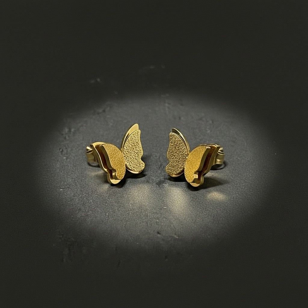 Sienna Butterfly Stud