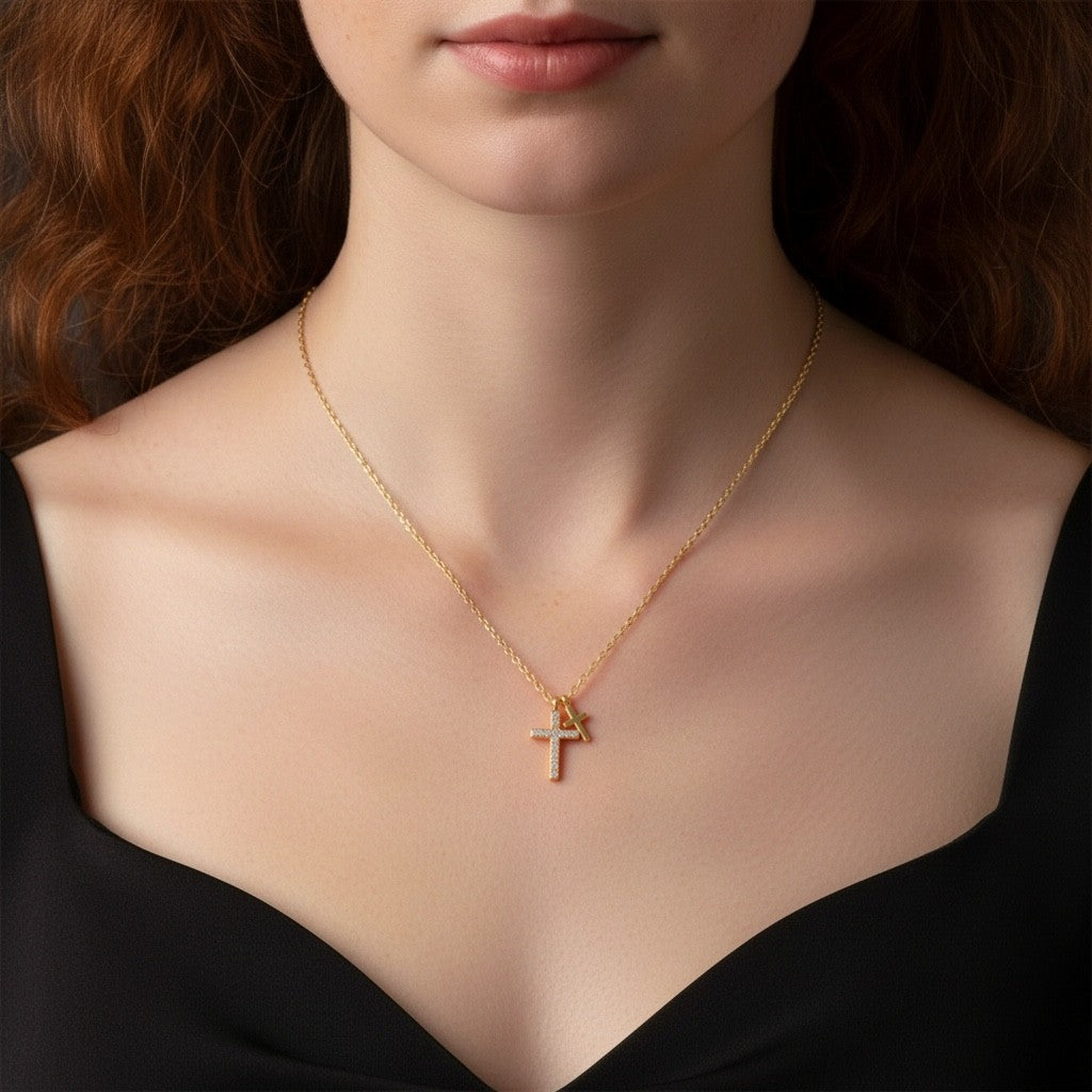 Faith Cross Necklace